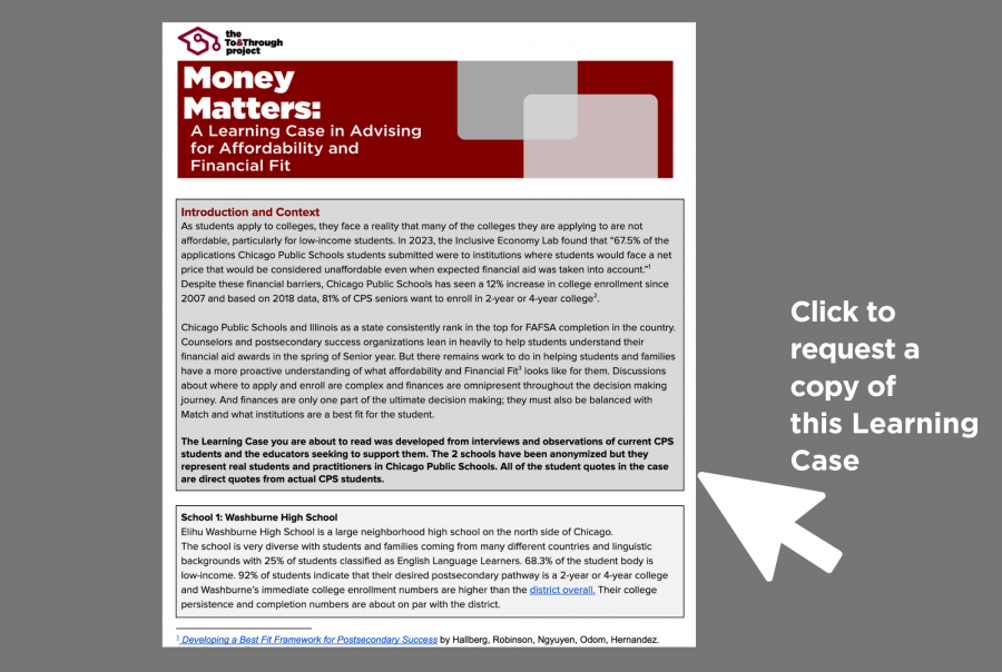 Preview of Money Matters Case study