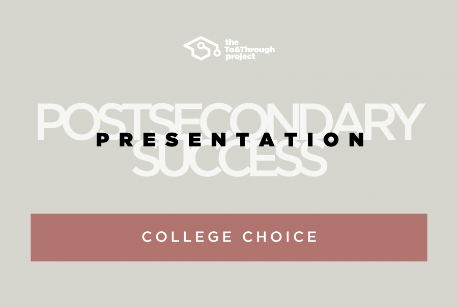 College Choice Presentation