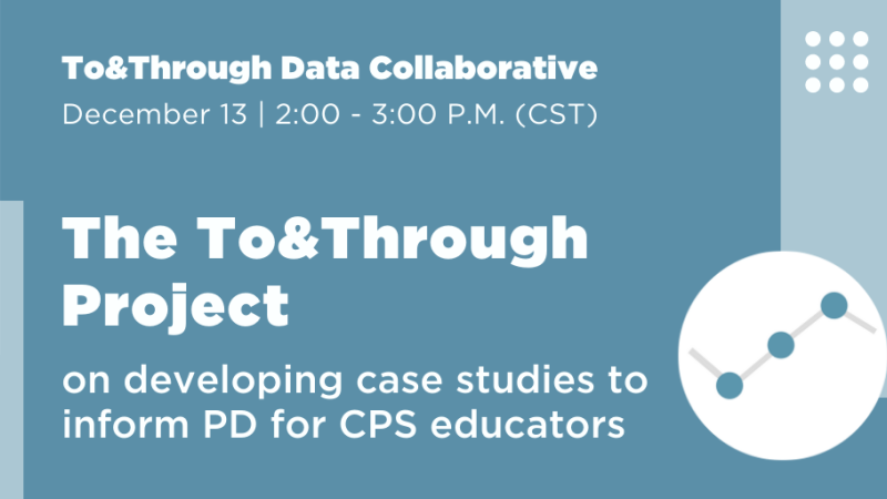 To&Through Data Collaborative: Case Studies